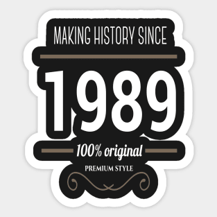 FAther (2) Making history since 1989 Sticker